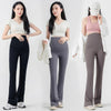 Chic Maternity Sharkskin Flare Yoga Leggings ATHLEXES