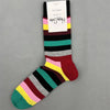 Happy Socks Men's Diamond Check Crew Socks for All Seasons ATHLEXES
