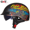 RetroRide DOT Certified Half Helmet ATHLEXES