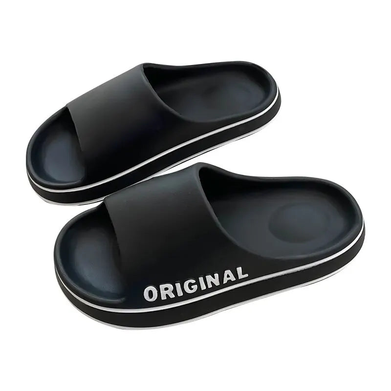 Feslishoet Luxe Letter Slides for All Seasons ATHLEXES