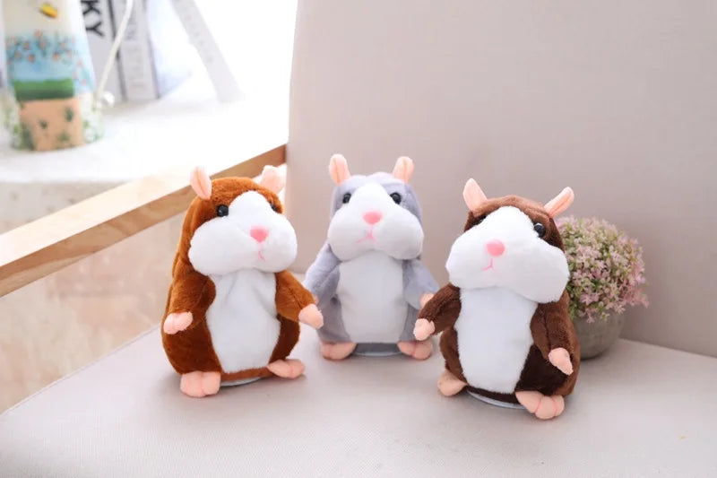 ChatterPals Interactive Plush Hamster Toy ATHLEXES