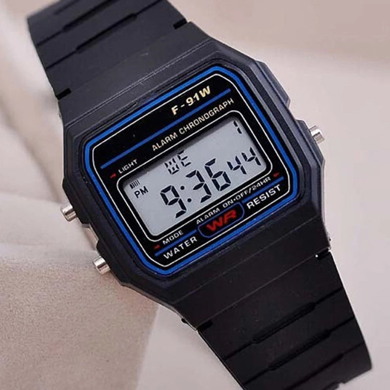 Vintage Square LED Sports Couple Watches ATHLEXES