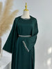 Eid Silky Satin Abaya Set ATHLEXES