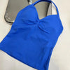 Vibrant Strappy Yoga Tank with Built-In Bra ATHLEXES