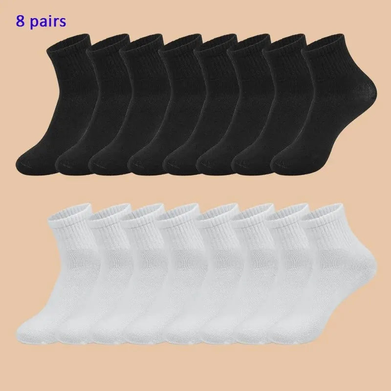 CozyCotton Unisex Business Crew Socks Set ATHLEXES
