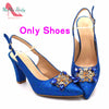 Royal Blue Elegance: Nigerian Pumps & Bag Set ATHLEXES