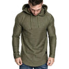 Lightweight Solid Color Hooded Sweatshirt ATHLEXES