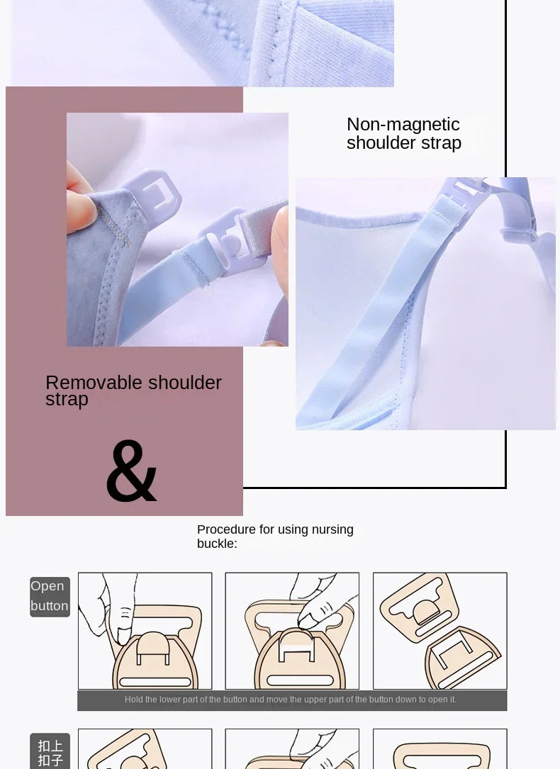 Elegant Maternity Nursing Bras for Breastfeeding Moms ATHLEXES