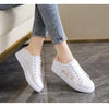 Embroidered Bow Platform Walking Flats for Women ATHLEXES