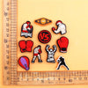 Boxing Champion Sandals Shoe Charms for Kids ATHLEXES