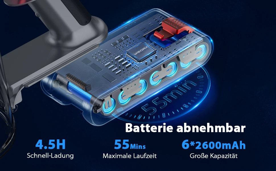 YISORA Ultra Power Cordless Vacuum Cleaner ATHLEXES
