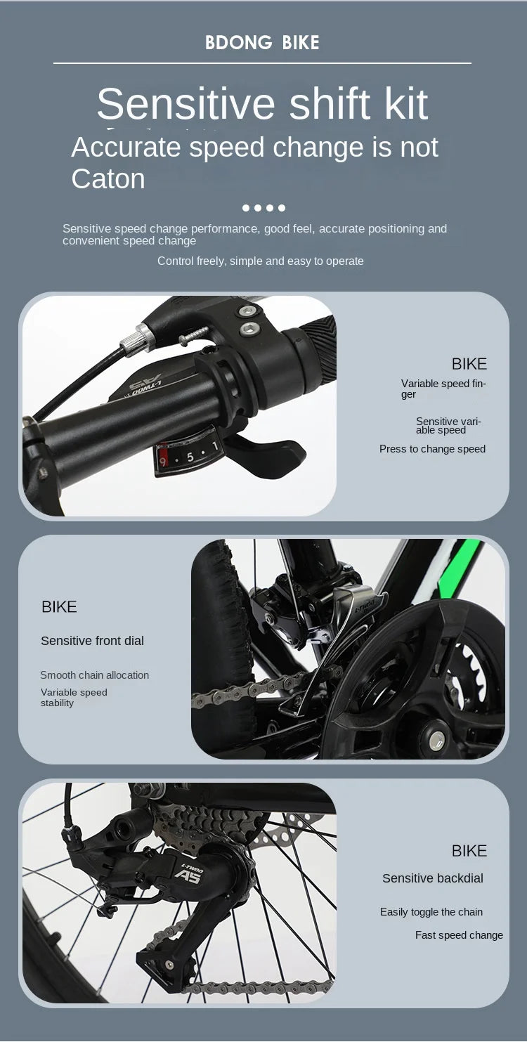 Cooya 27-Speed Mountain Bike for Adventurers ATHLEXES
