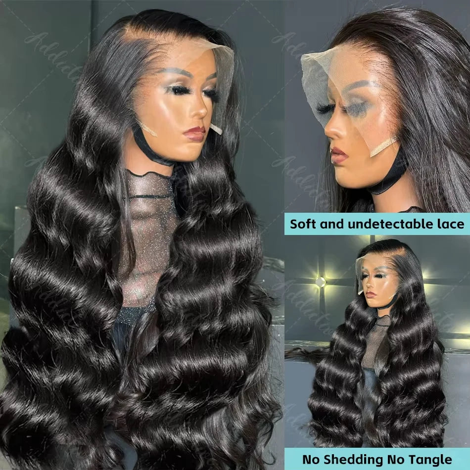Luxury Body Wave Lace Front Wig 13x6 Brazilian Hair ATHLEXES