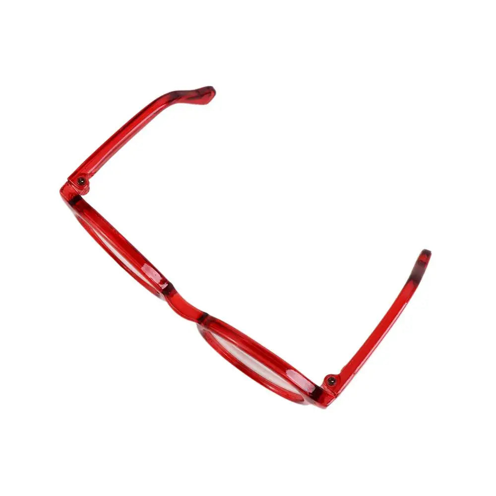 CandyColor Mini Doll Glasses - Transparent Chic Accessory ATHLEXES