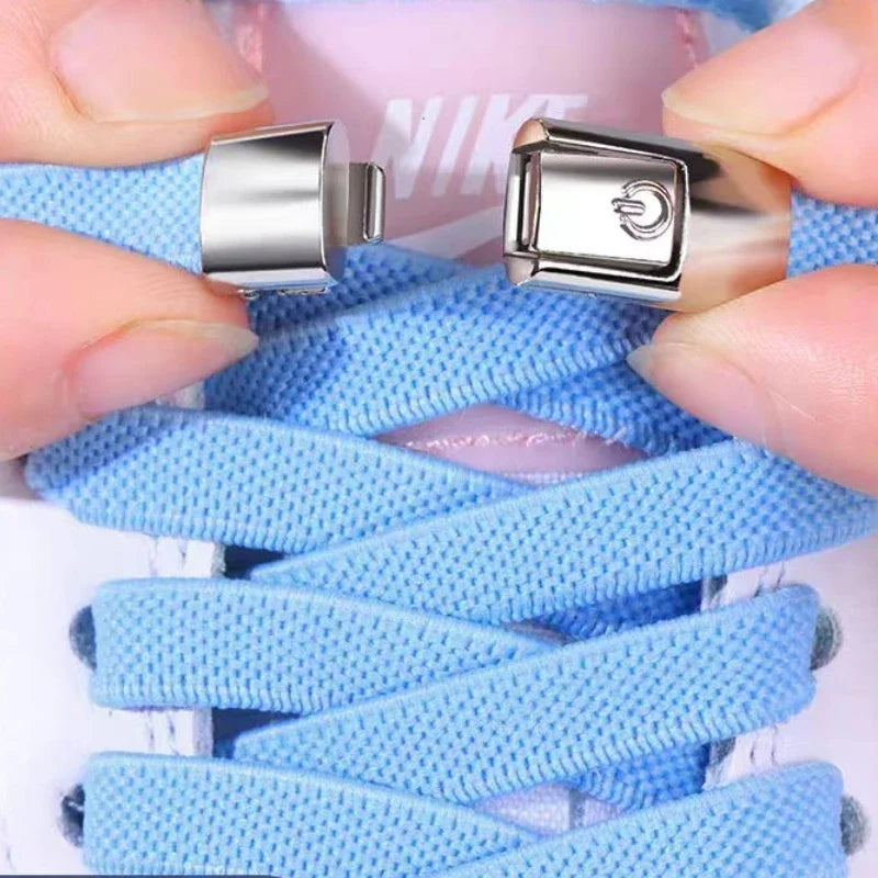 Colorful No-Tie Elastic Press Lock Shoelaces ATHLEXES