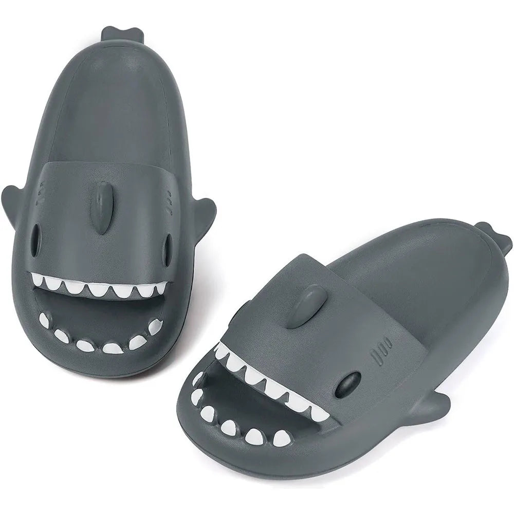 Kidmi Shark Slide Sandals for Beach and Pool ATHLEXES