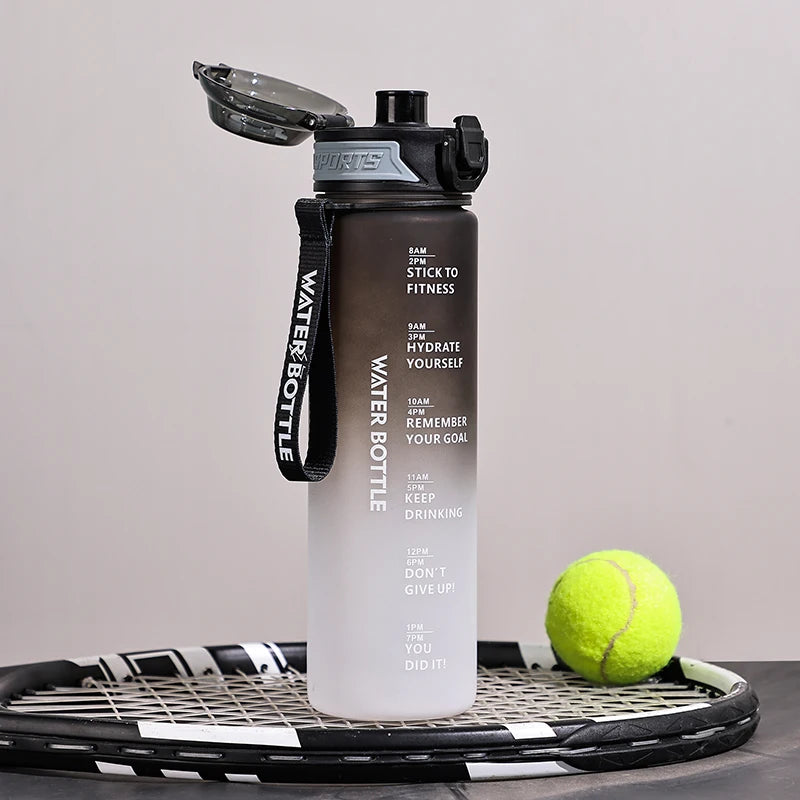 HydraMark 1L Gradient Time-Marker Water Bottle ATHLEXES