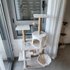 Multilevel Wooden Cat Climbing Tower ATHLEXES