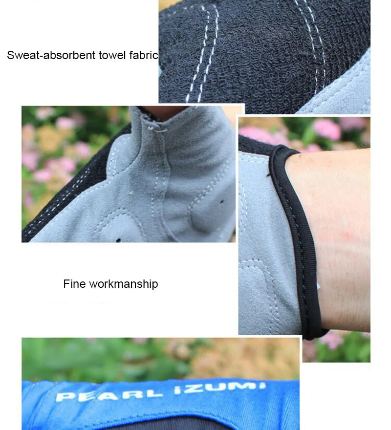 ProGrip Half Finger Gel Cycling Gloves for Men ATHLEXES
