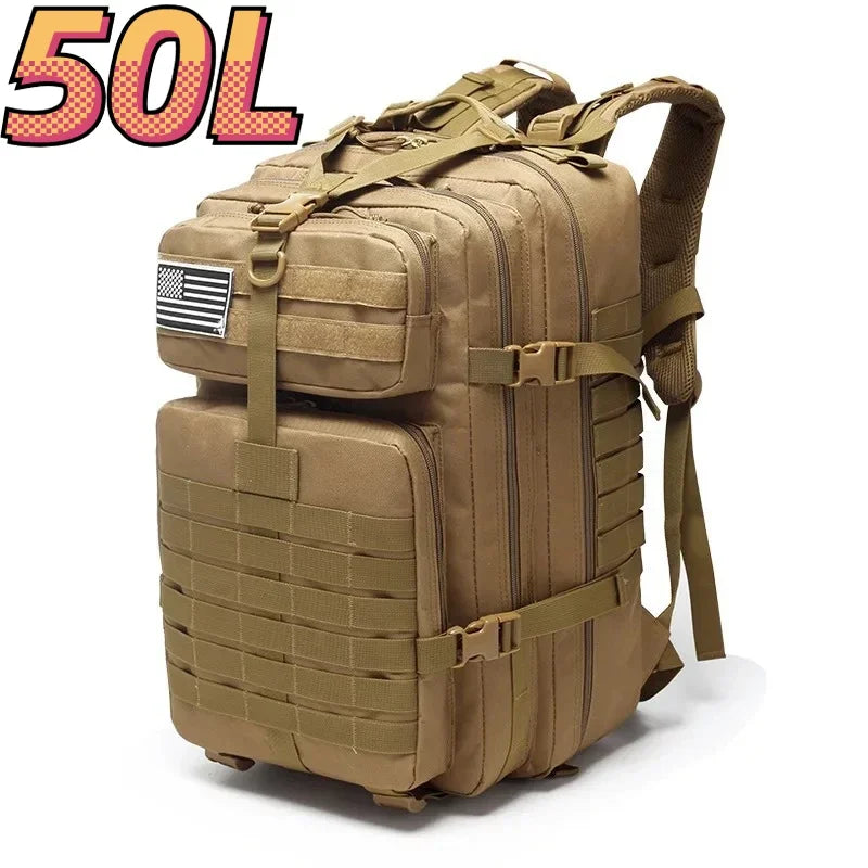 30L/50L 1000D Nylon Waterproof Trekking Bag Backpack ATHLEXES