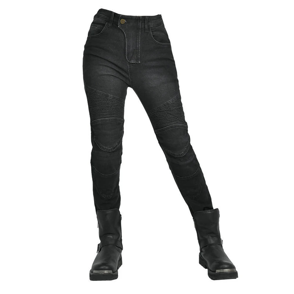 Ultimate Women's Moto Jeans with Silicone Protection ATHLEXES