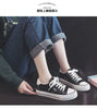 Classic Black Canvas Platform Sneakers for Women ATHLEXES