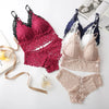 Sexy Lace Women Underwear Set Seamless Wire Free Bra Sets ATHLEXES