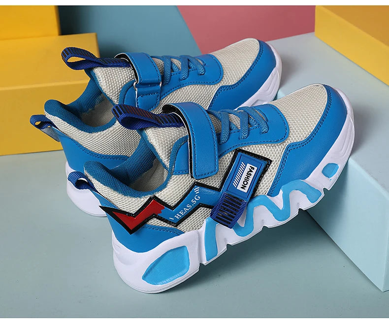 Kids Breathable Mesh Sneakers for Active Boys ATHLEXES
