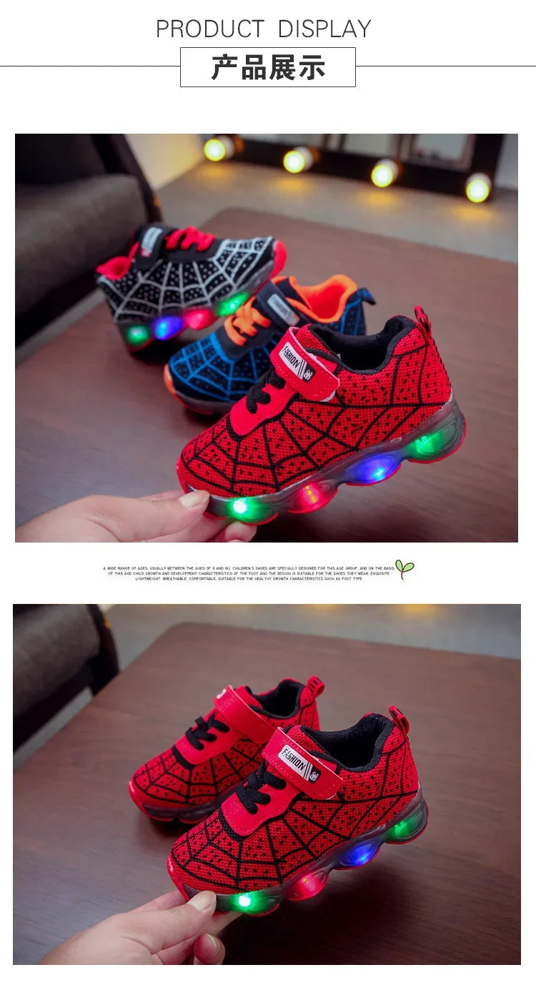 SpiderLight Kids Sneakers for Boys ATHLEXES