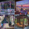 Twinkling Solar Fairy Curtain Lights for Outdoor Elegance ATHLEXES