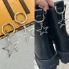 Chic Star and Heart Metal Shoe Buckles ATHLEXES