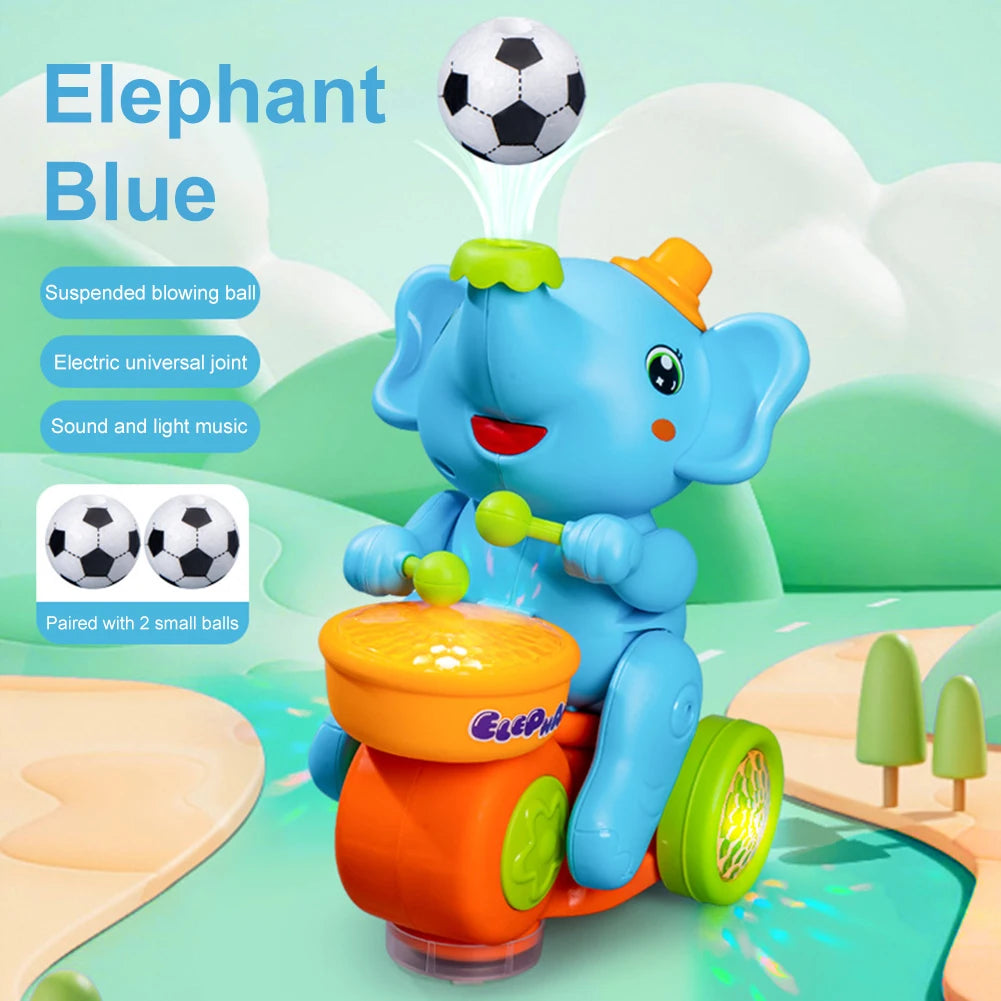 MelodyMove Interactive Drumming Elephant Toy ATHLEXES