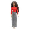 Curvy Barbie Fashion Set with T-Shirt and Pants ATHLEXES