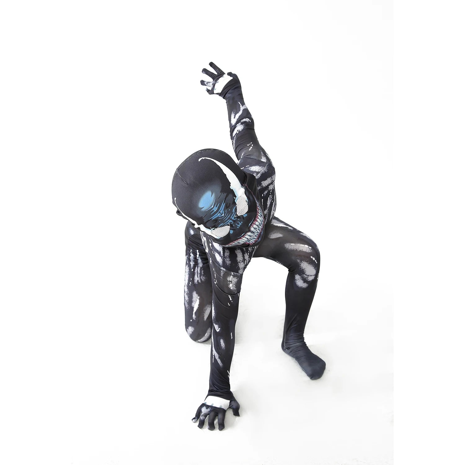 Venom Symbiote Kids Cosplay Costume Suit ATHLEXES