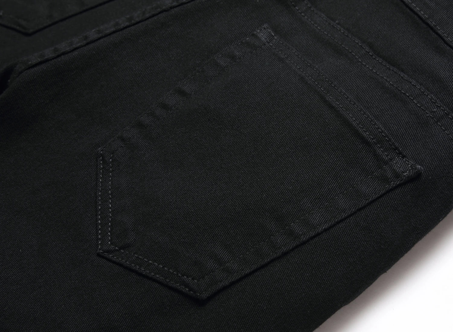 Urban Edge Black Ripped Skinny Biker Jeans ATHLEXES