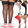 Luxe Lace Plus Size Stay-Up Thigh High Socks ATHLEXES