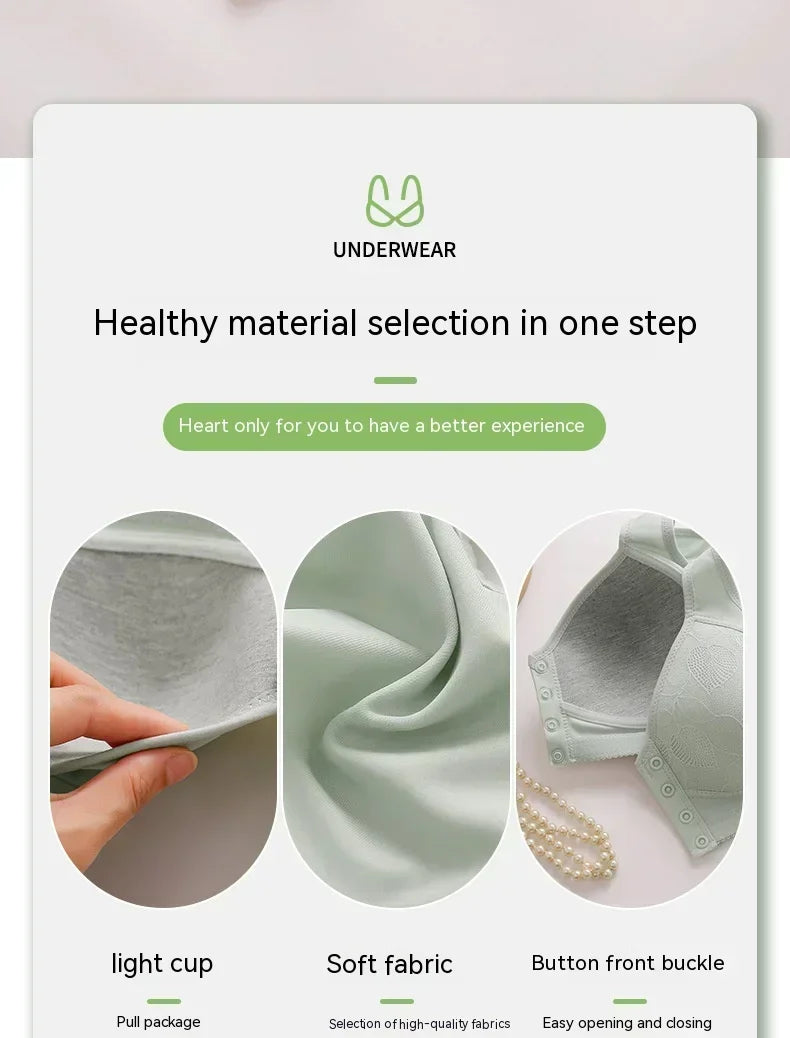 MomEase Front Open Breathable Bra ATHLEXES