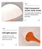 LED mushroom small table lamp portable USB charging dimmable flower bud lamp bedroom bedside lamp ATHLEXES