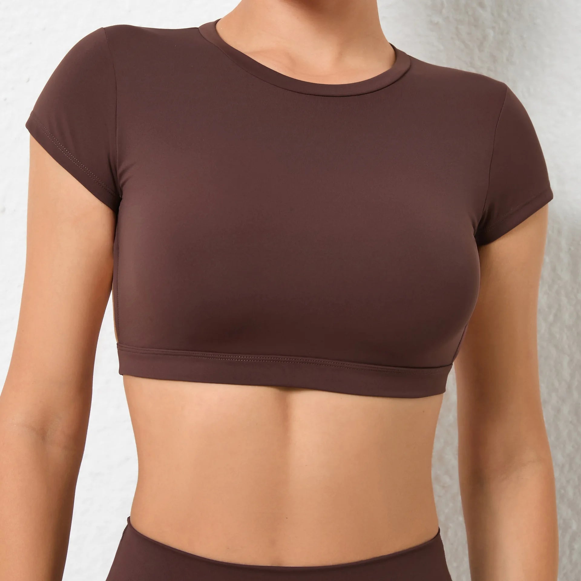BreezeFit Backless Yoga Crop Top for Women ATHLEXES