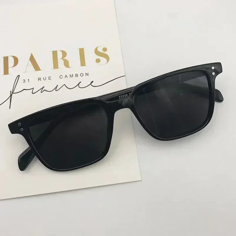 Leopard Green Square Sunglasses for Men ATHLEXES
