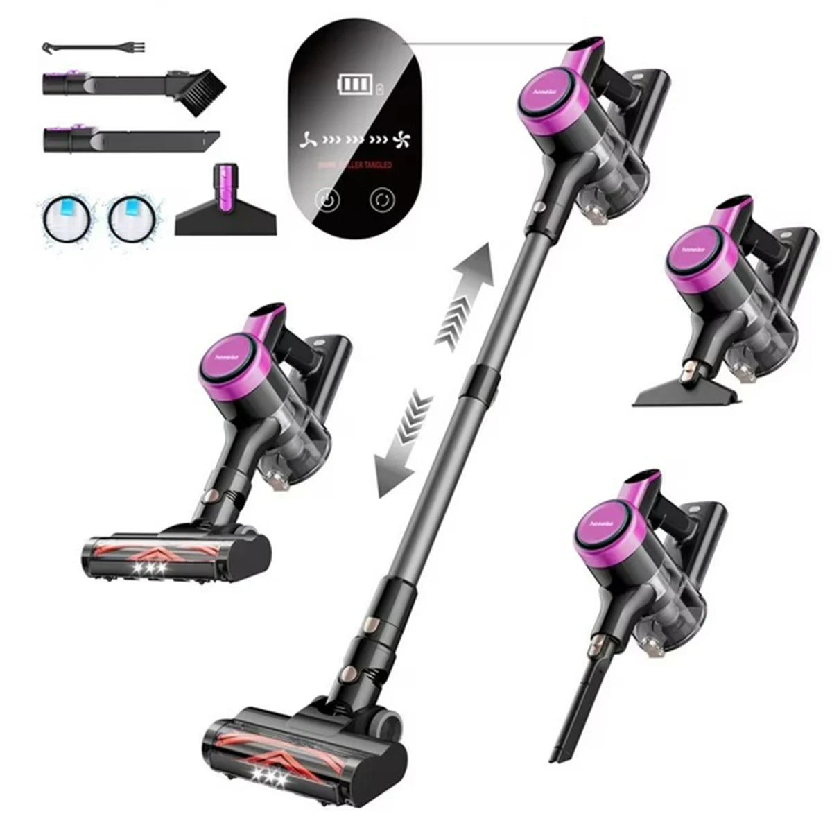 Homeika PowerMax Cordless Vacuum Cleaner ATHLEXES
