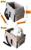 Dog Car Seat Bed Car Central Dog Car Seat Bed Portable Dog Carrier for Small Dogs Cats Safety Travel Bag Dog Accessories ATHLEXES