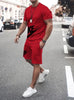 Luxury Men's Two-Piece Gym Shorts Set ATHLEXES