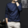 Autumn New Promotion Ice Silk Men's V-Neck Casual Top 2023 ATHLEXES