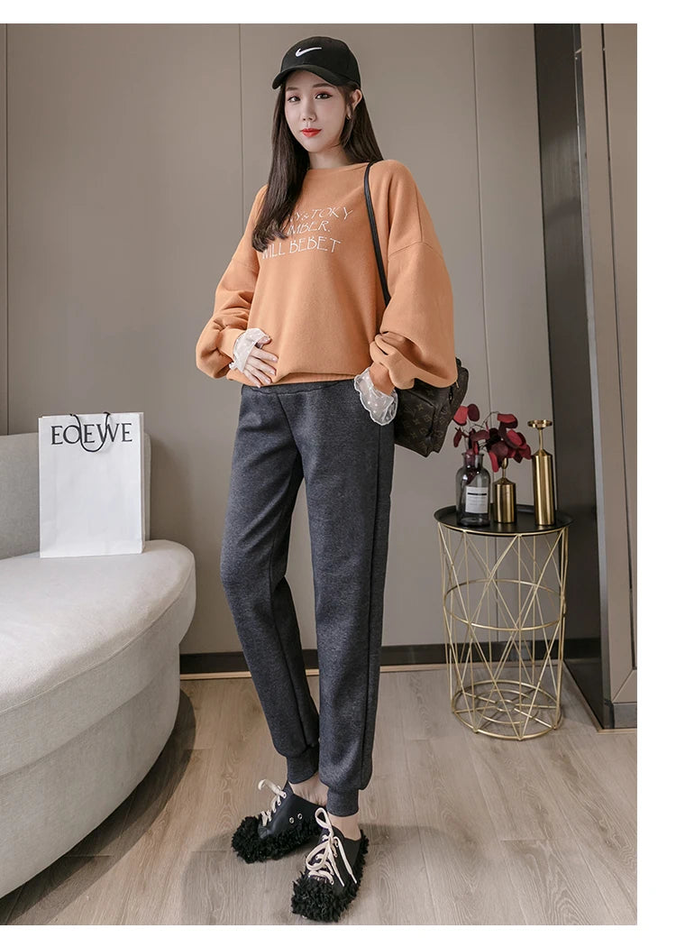 ComfortFit Maternity Lounge Pants for Active Moms ATHLEXES