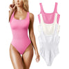 GUUDIA Ribbed Tummy Control Shaping Jumpsuit ATHLEXES