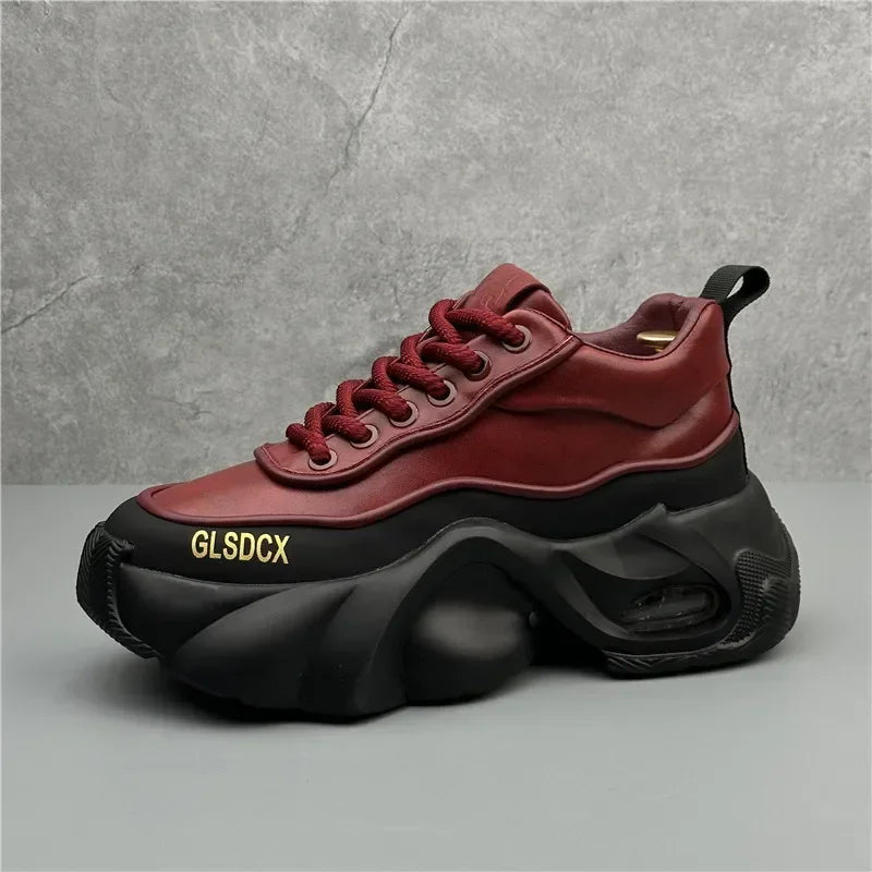 Designer Comfort Thick-Platform Menâ??s Sneakers ATHLEXES