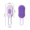 Pet Steam Brush Steamy Dog Brush Electric Spray 3 in 1 Cat Hair Removal Brushes for Dogs Cats Massage Removing Pet Grooming Comb ATHLEXES