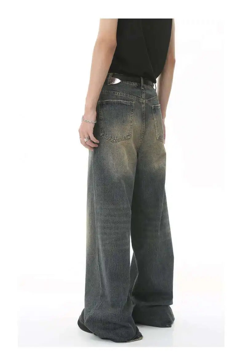 Urban Vintage Loose Fit Denim Trousers ATHLEXES