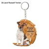 Heartfelt Dog Angel Pendant Keychain ATHLEXES